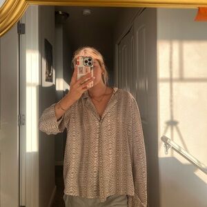 All In Favor Cheetah Blouse